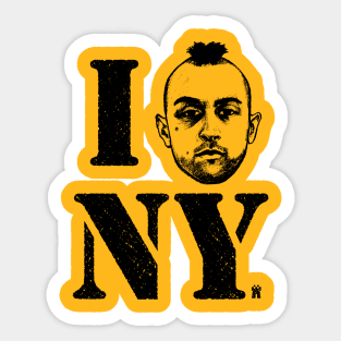 I (Travis) NY Sticker